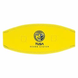 Strap Cover Yellow (slides through strap to float mask)