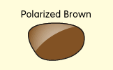 Polarized Brown lenses