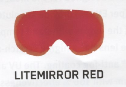 Uvex LiteMirror Red