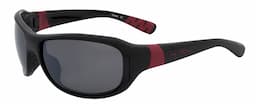 Shiny Black-Teal frame/Polarized True Color Gray Reflection Silver & Rose Amber lenses