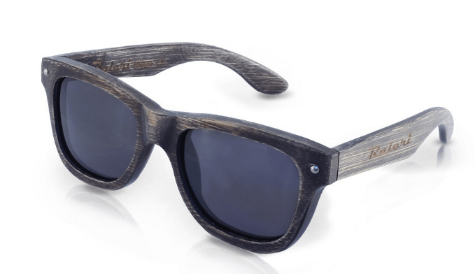 Raleri Stone Surf Bamboo Wood Sunglasses (sale)