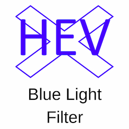 HEV Blue Light Filter with AR Coating (not compatible with fog coating)