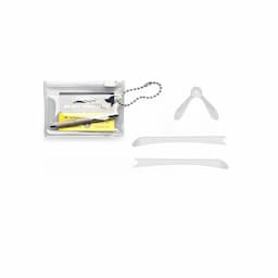Chromatic Kit (temple tips and nose bridges, bumpers) White