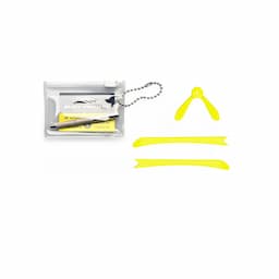 Chromatic Kit (temple tips and nose bridges, bumpers) Yellow Fluo