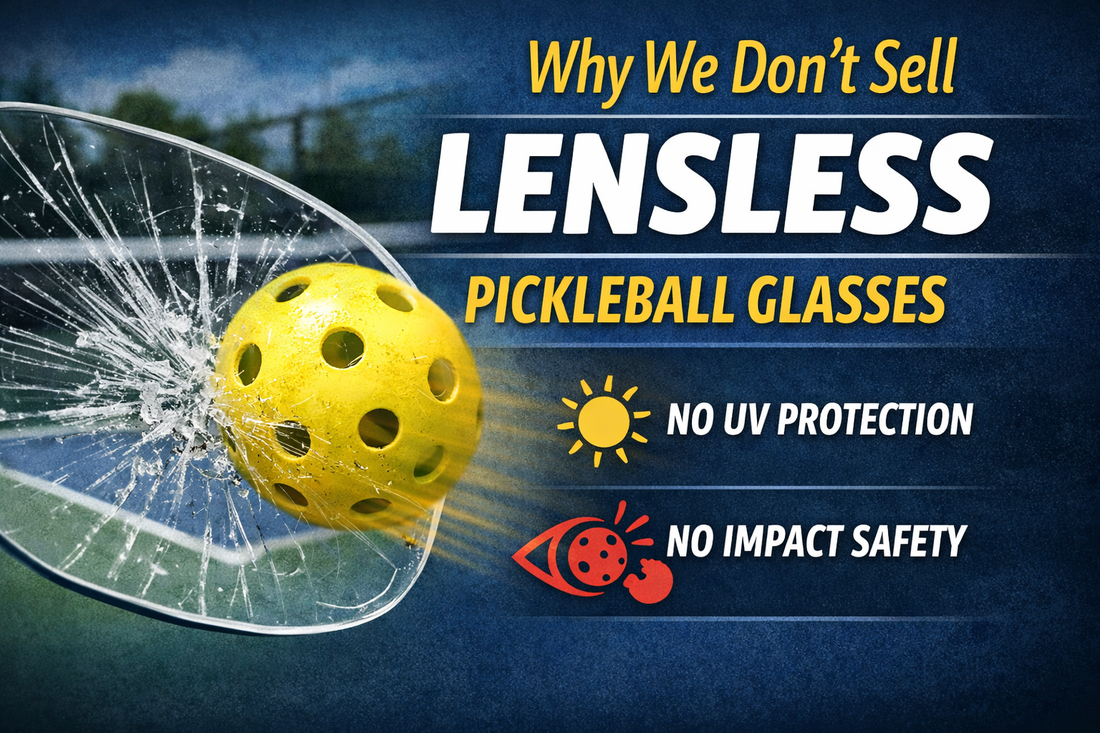 why we don't sell glasses with no lenses