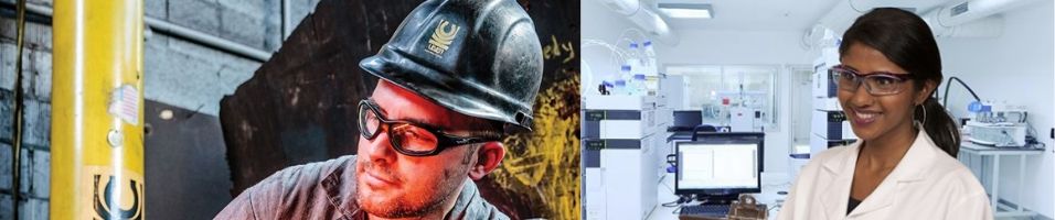 Safety eyewear and PPE for medical and construction use