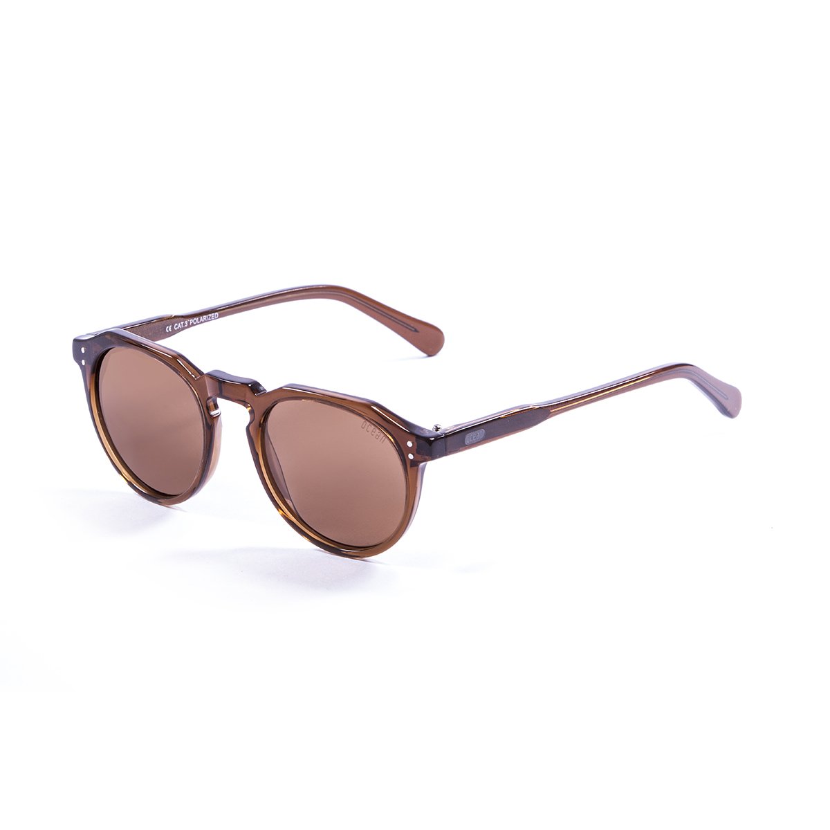 Ocean Cyclops Dark Brown Transparent/Polarized Brown