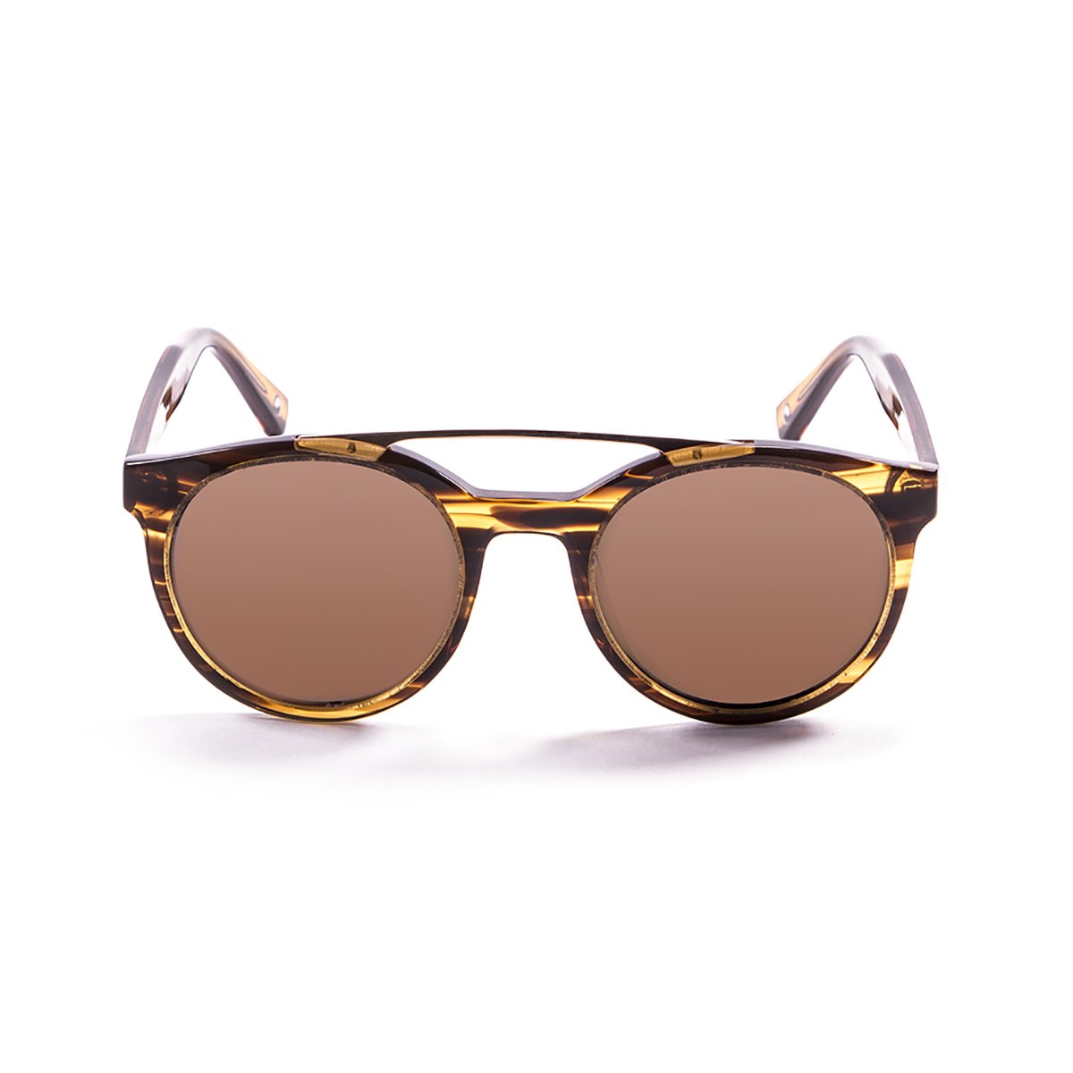 Ocean Tiburon Brown Strip/Polarized Brown