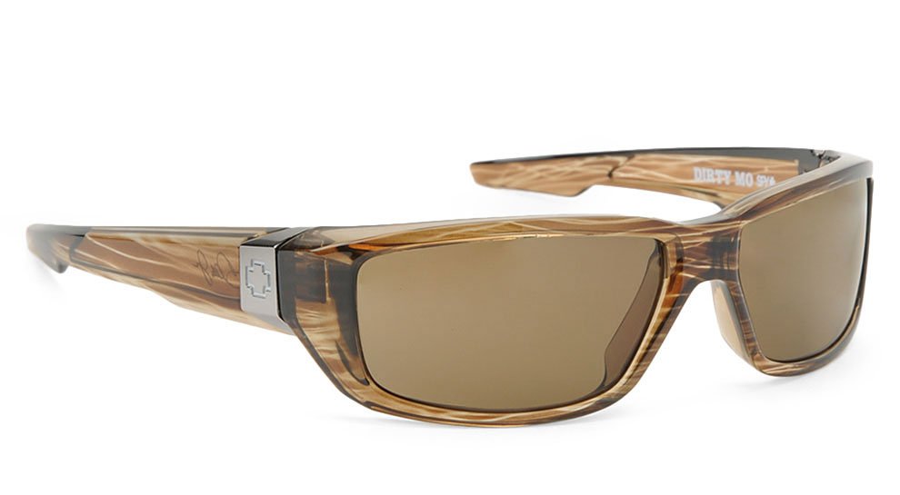 Spy Dirty Mo Brown Stripe Tortoise/Bronze Polarized