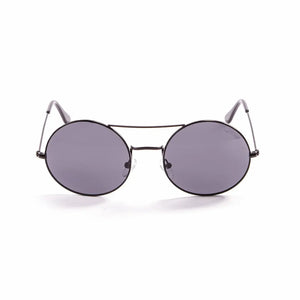 Matte Black frame/Polarized Smoke lenses