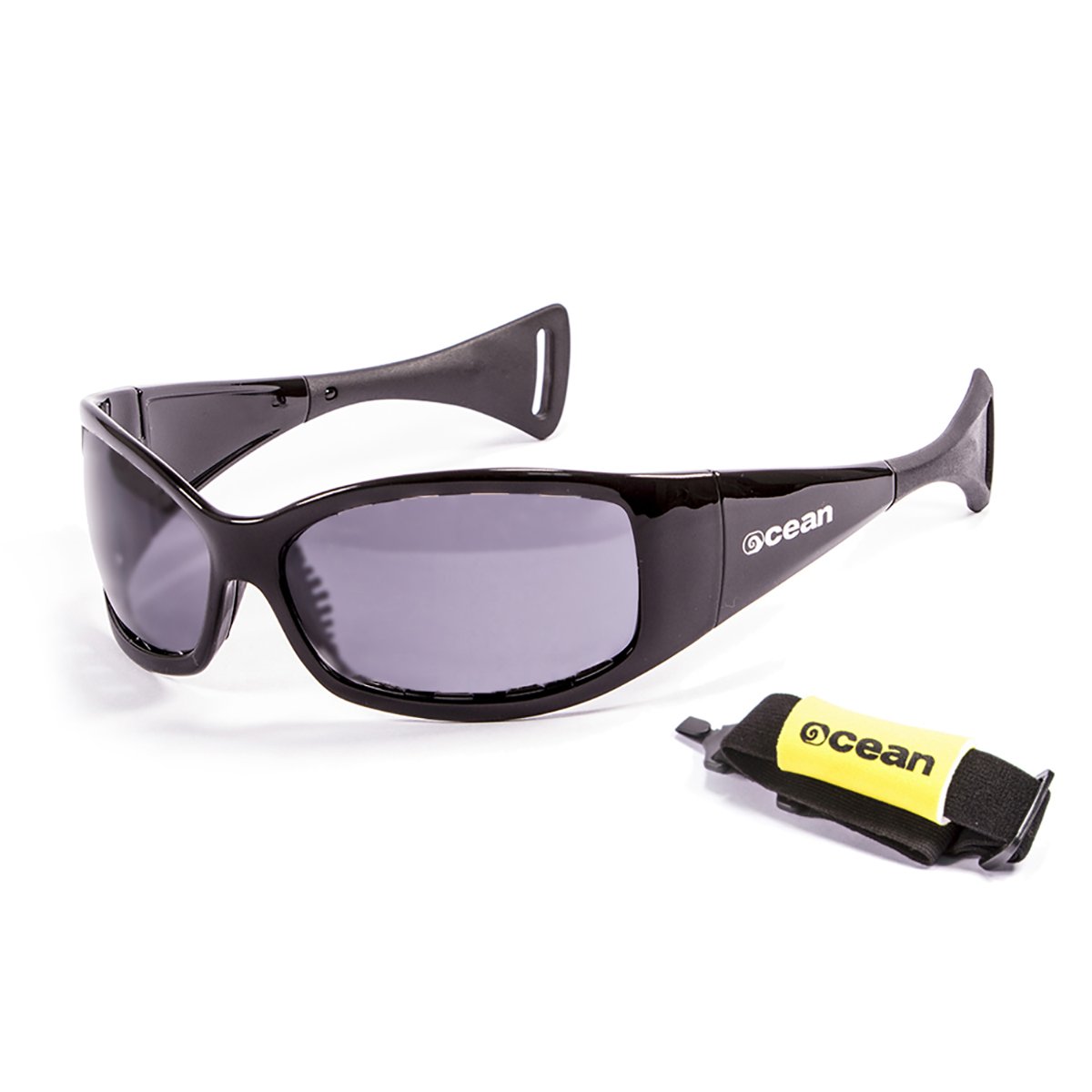 Ocean Mentaway Shiny Black/Smoke Polarized