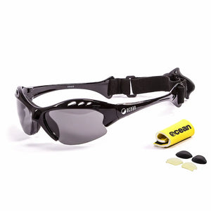 Shiny Black frame/Polarized Smoke and Yellow lenses