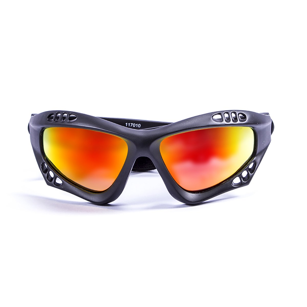 Ocean Australia Matte Black/Polarized Revo Red
