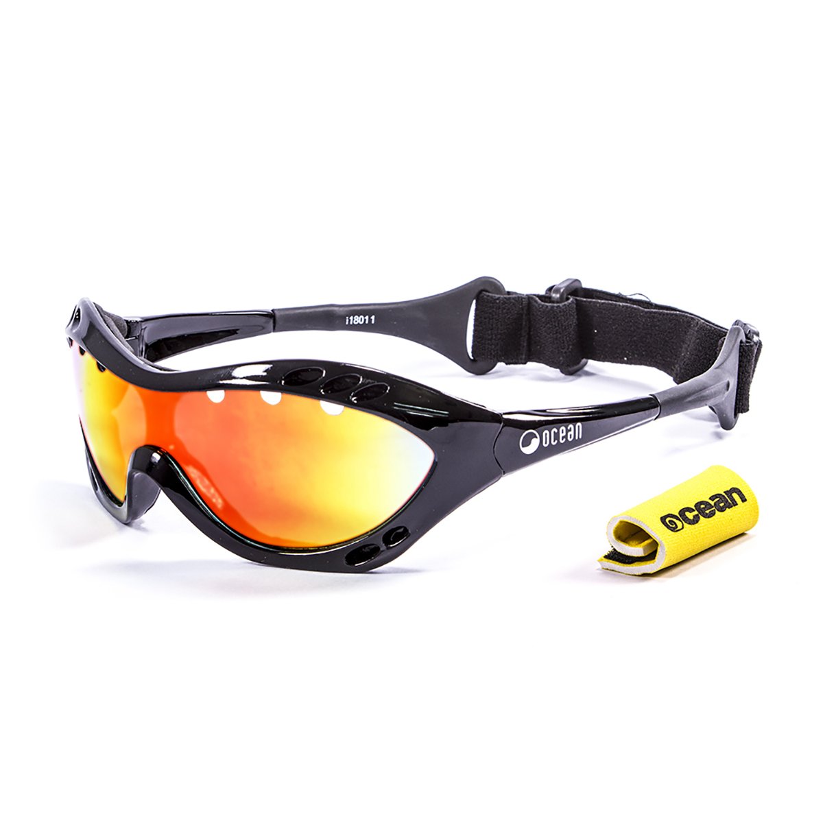 Ocean Costa Rica Shiny Black/Polarized Revo Red
