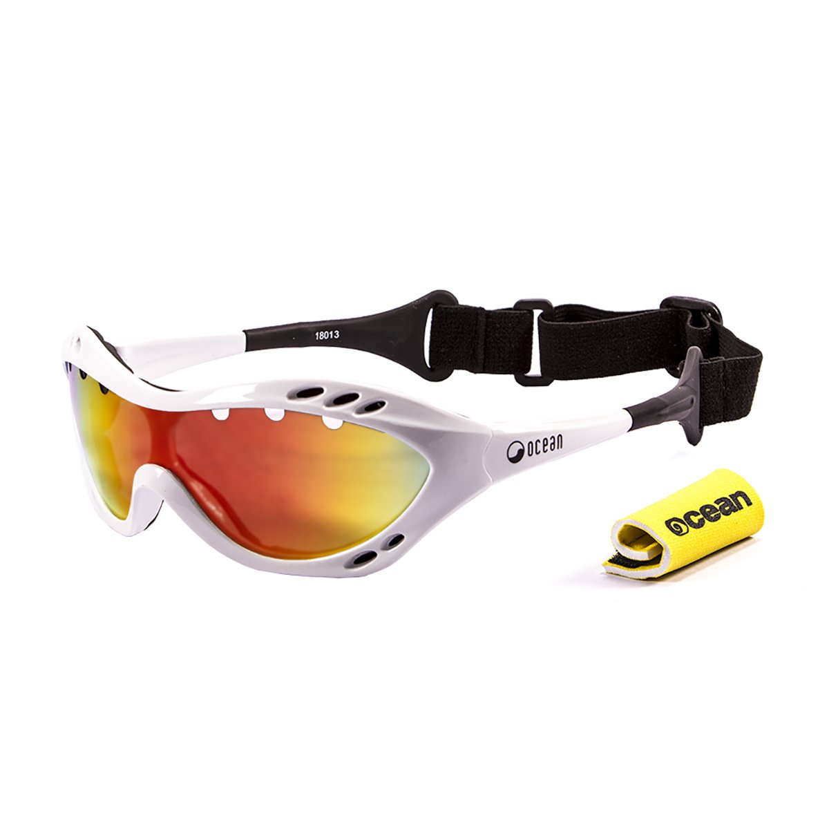Ocean Costa Rica Shiny White/Polarized Revo Red