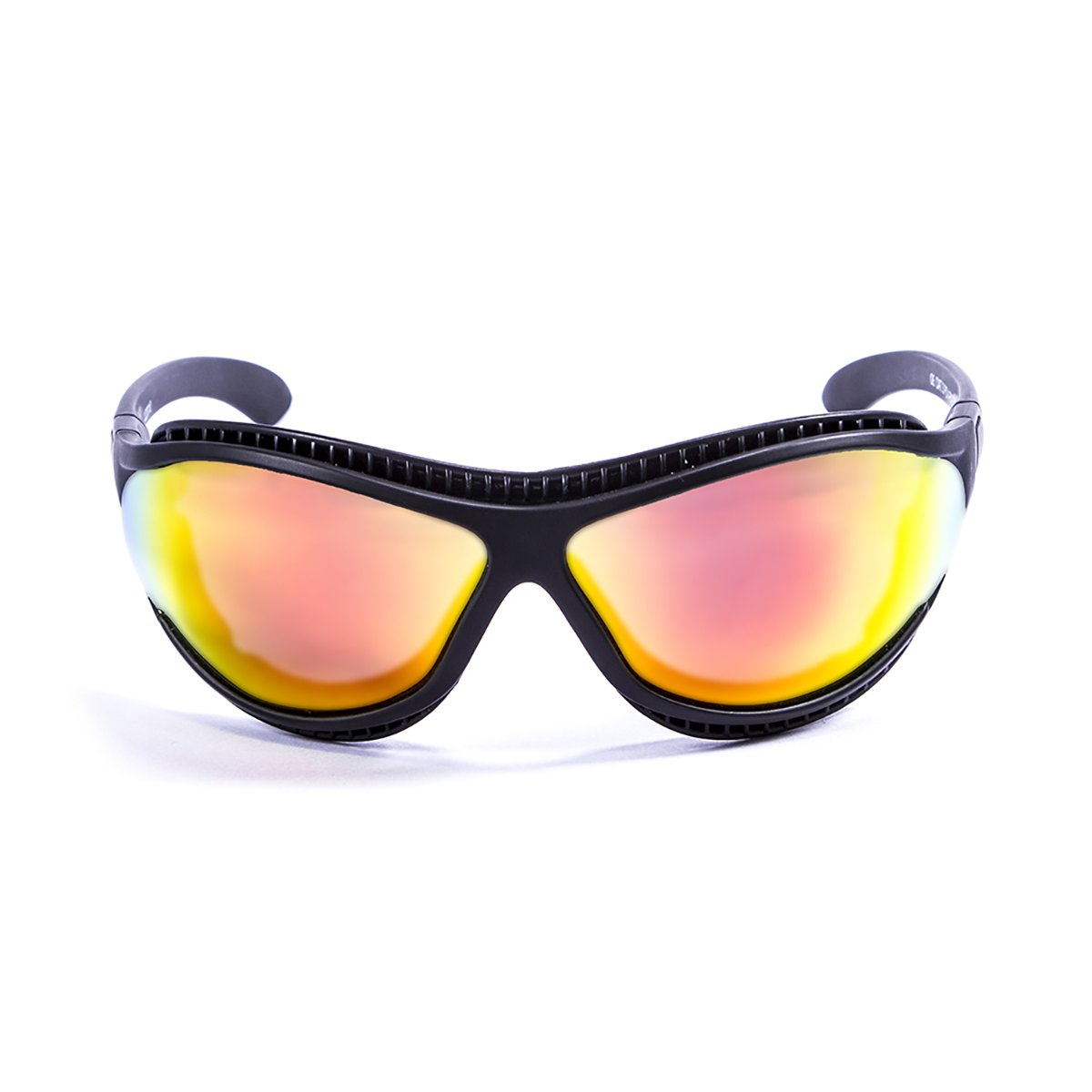 Ocean Tierra de Fuego Matte Black/Polarized Revo Red