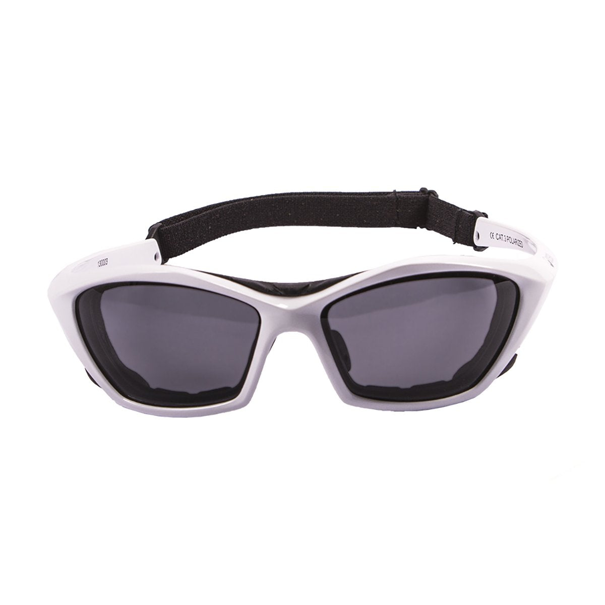 Ocean Lake Guarda White/Polarized Smoke 