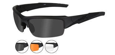 Wiley-X Valor Black/3 lens Package