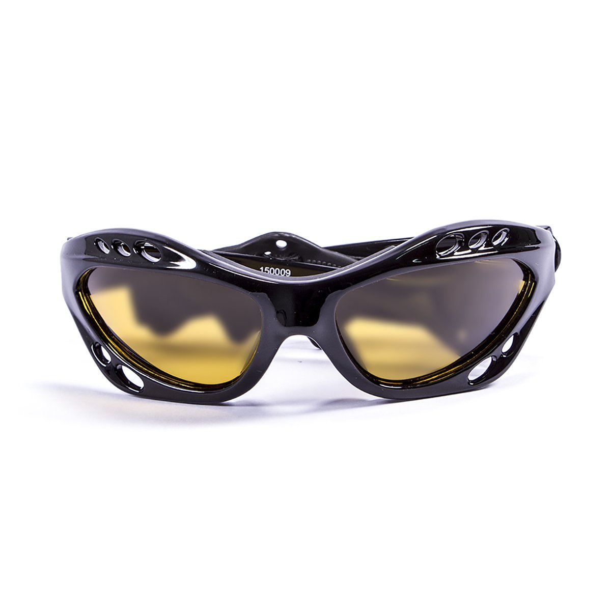 Ocean Cumbuco Shiny Black/Yellow Polarized