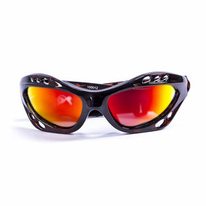 Demy Brown frame/Polarized Revo Red lenses