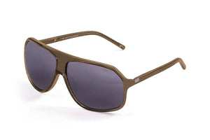 Dark Brown Transparent frame/Polarized Smoke lenses