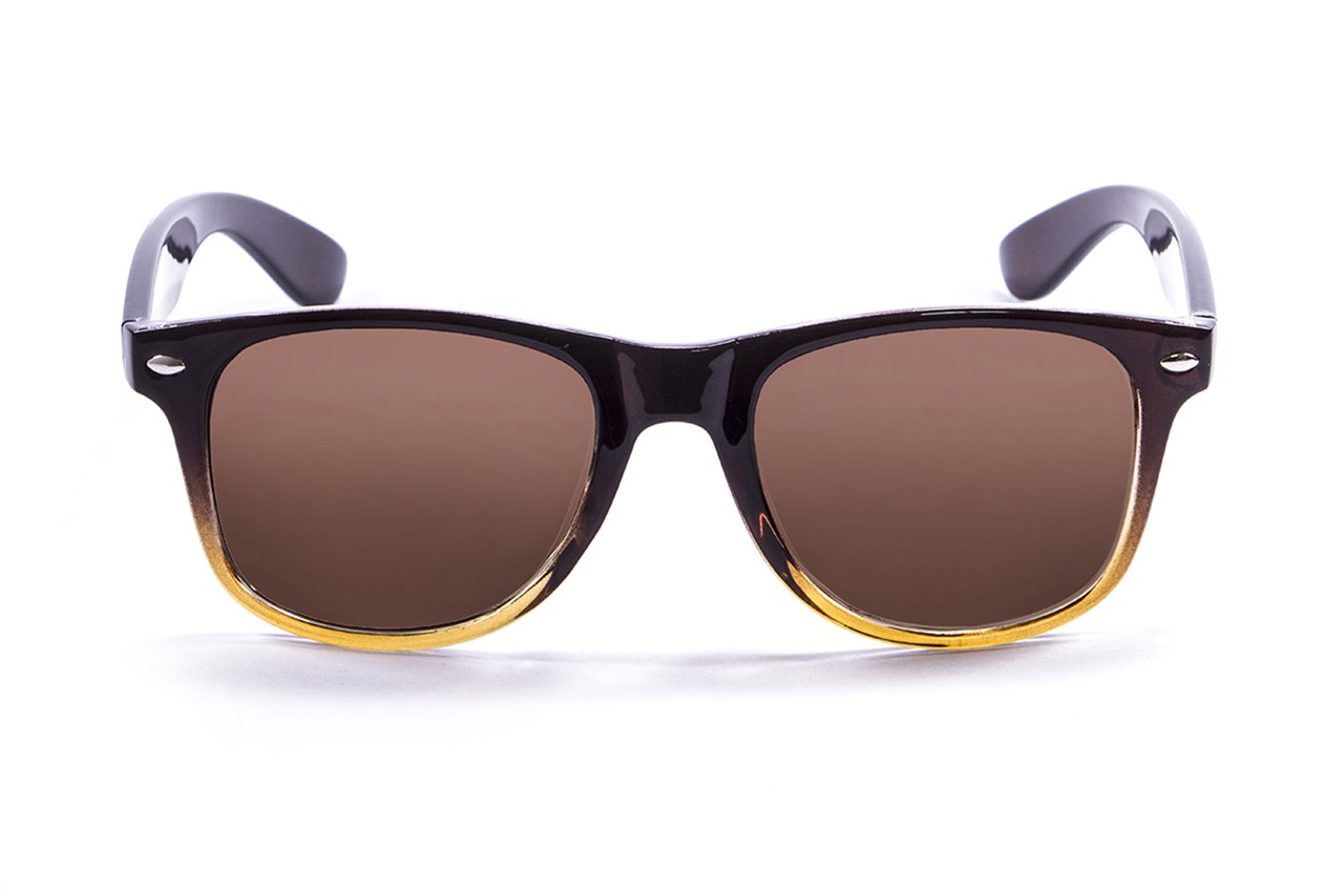 Ocean Beach Dark Brown-Light Brown/Polarized Gradual Brown
