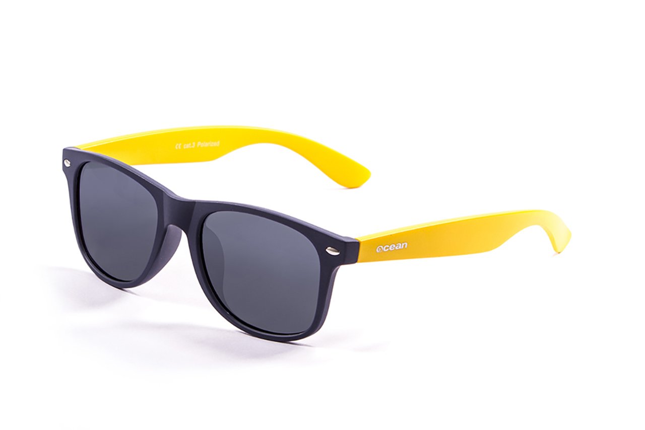 Ocean Beach Navy-Yellow Arm/Polarized Smoke