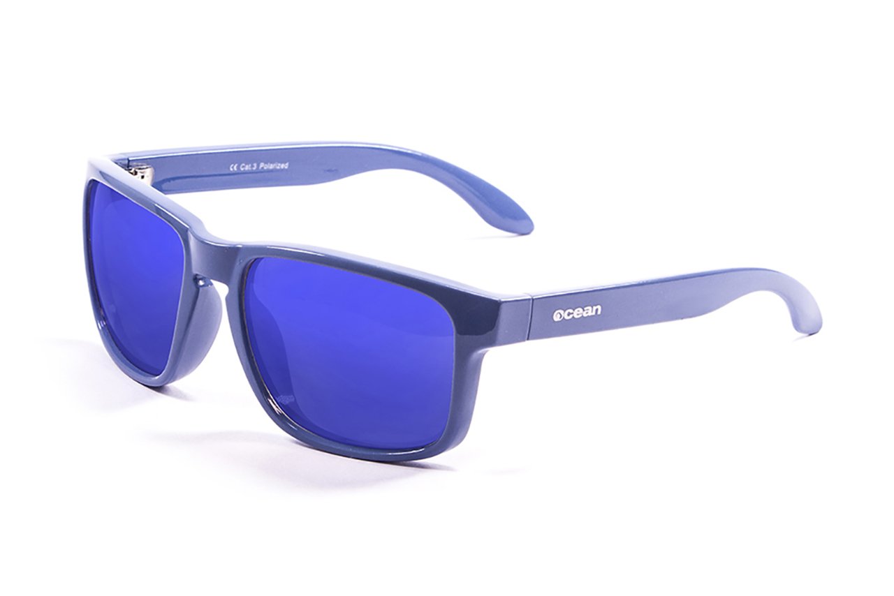 Ocean Blue Moon Shiny Blue/Polarized Revo Blue