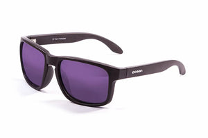 Matte Brown frame/Polarized Revo Violet lenses