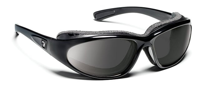 7Eye by Panoptx Bora Gloss Black/SharpView Gray Sunglasses