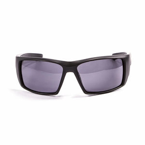 Matte Black frame/Polarized Smoke lenses