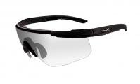 Wiley-X Saber Advanced Black/Clear Sunglasses