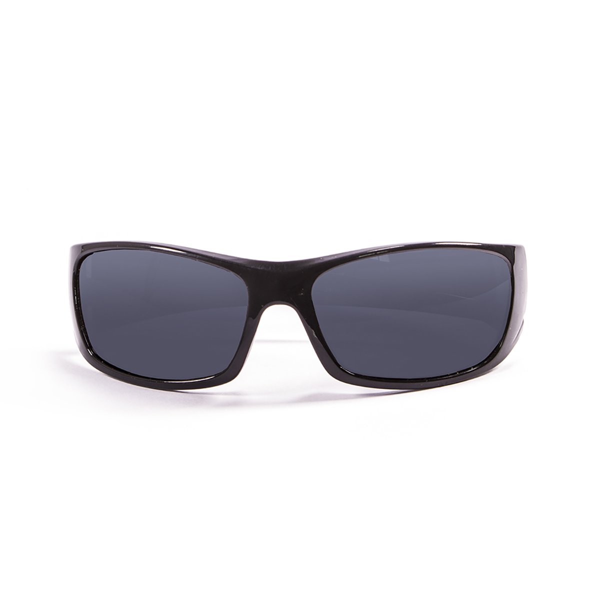Ocean Bermuda Shiny Black/Smoke Polarized front view