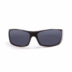 Shiny Black frame/Smoke Polarized lenses
