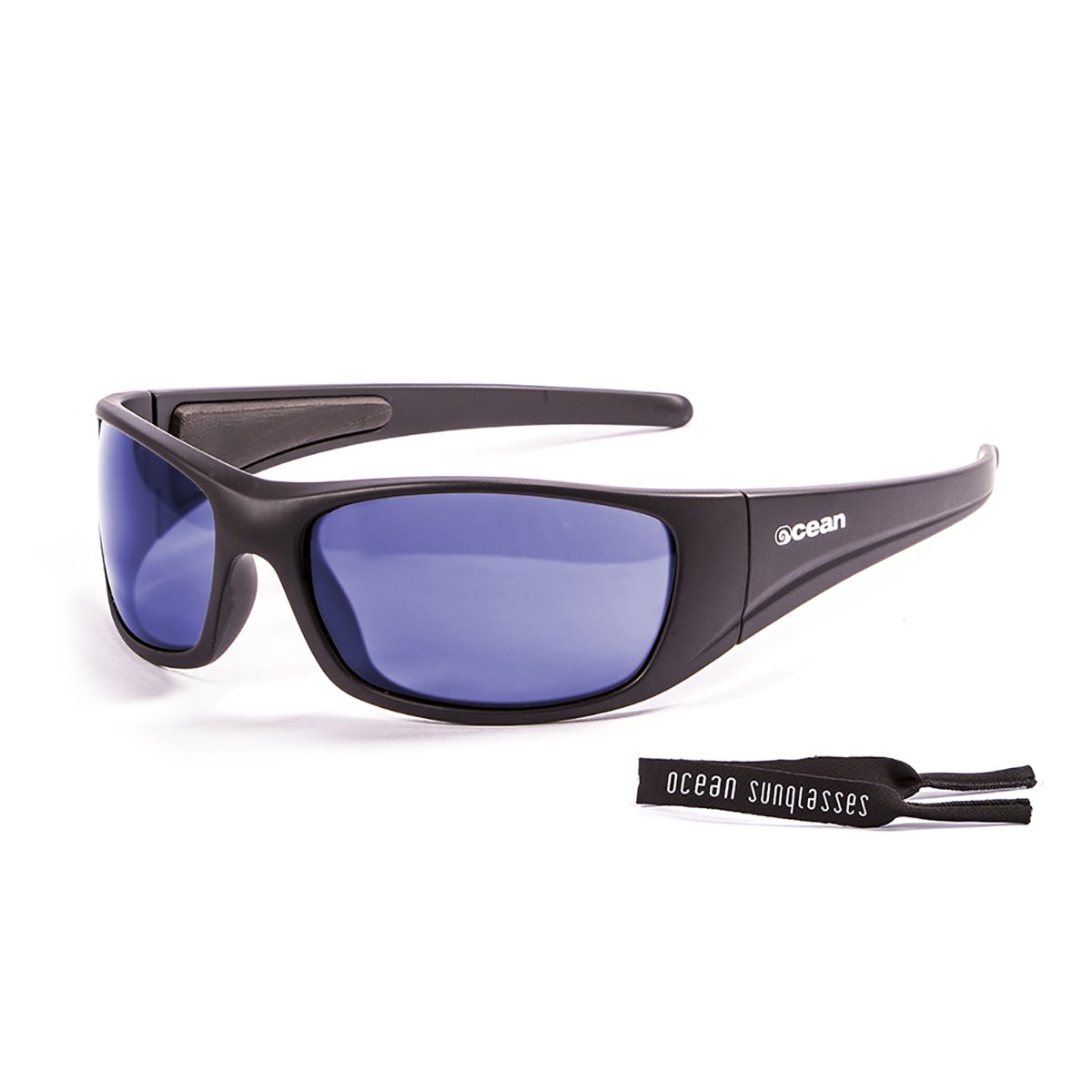 Ocean Bermuda Matte Black/Polarized Revo Blue