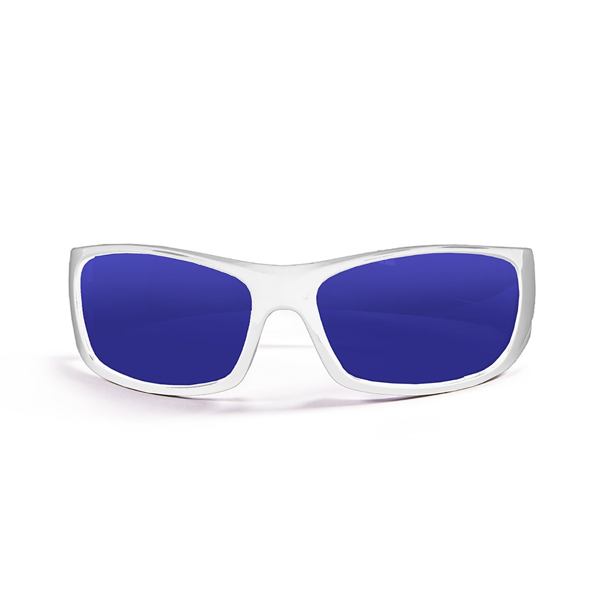 Ocean Bermuda Shiny White/Polarized Revo Blue