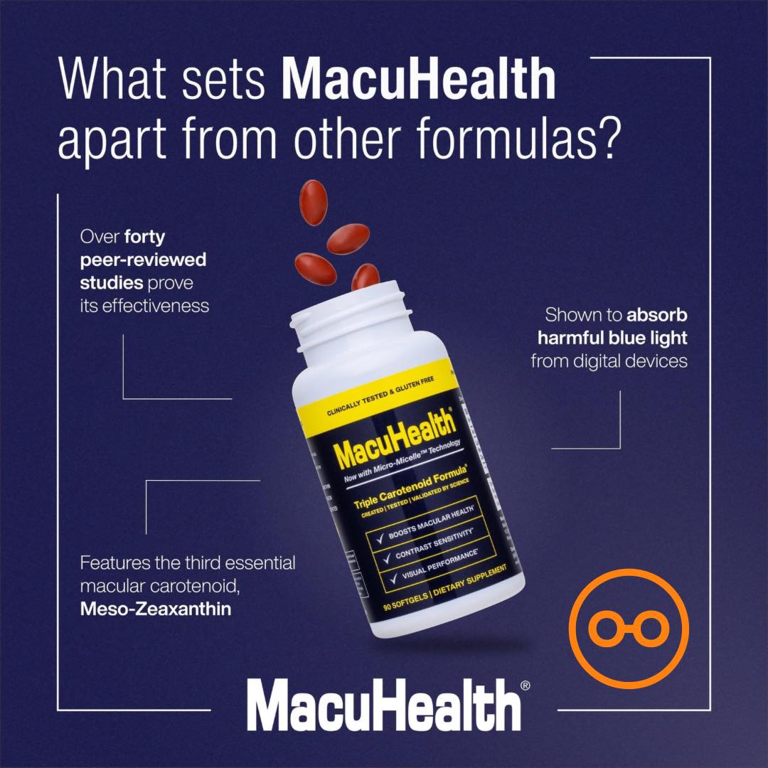 MacuHealth eye supplements add