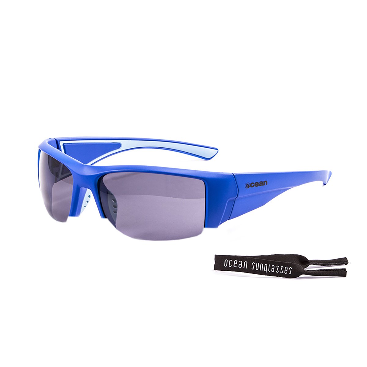 Ocean Guadalupe Matte Blue/Polarized Smoke