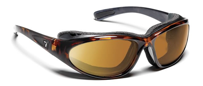 7Eye by Panoptx Bora Dark Tortoise/SharpView Copper Sunglasses