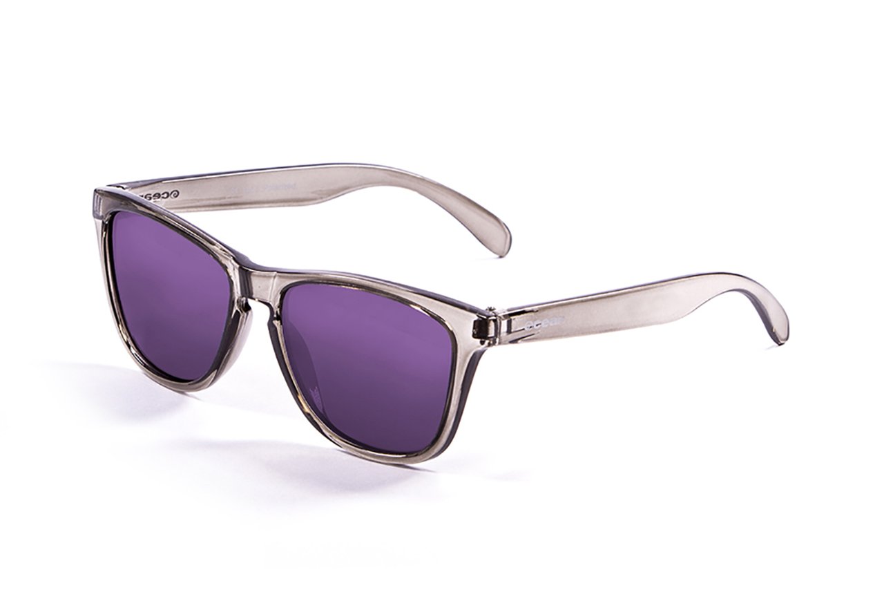 Ocean Sea Transparent Black/Polarized Revo Violet