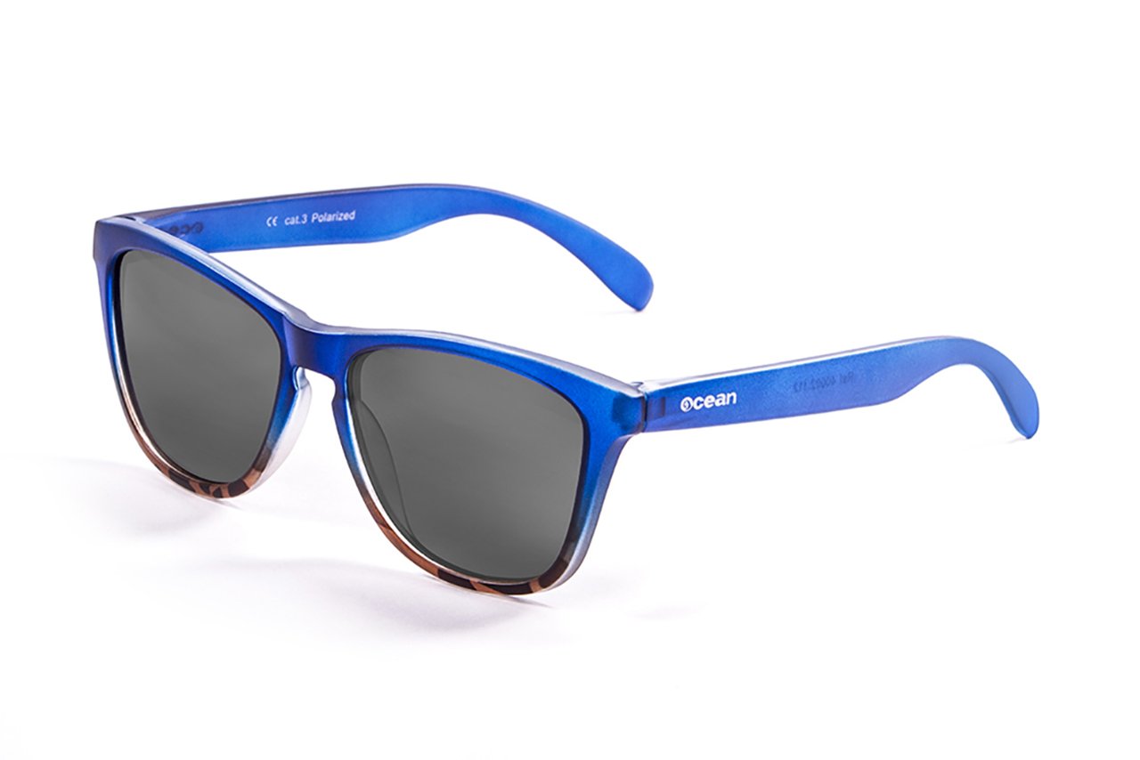 Ocean Sea Dark Blue-Demy Brown/Polarized Gradual Smoke