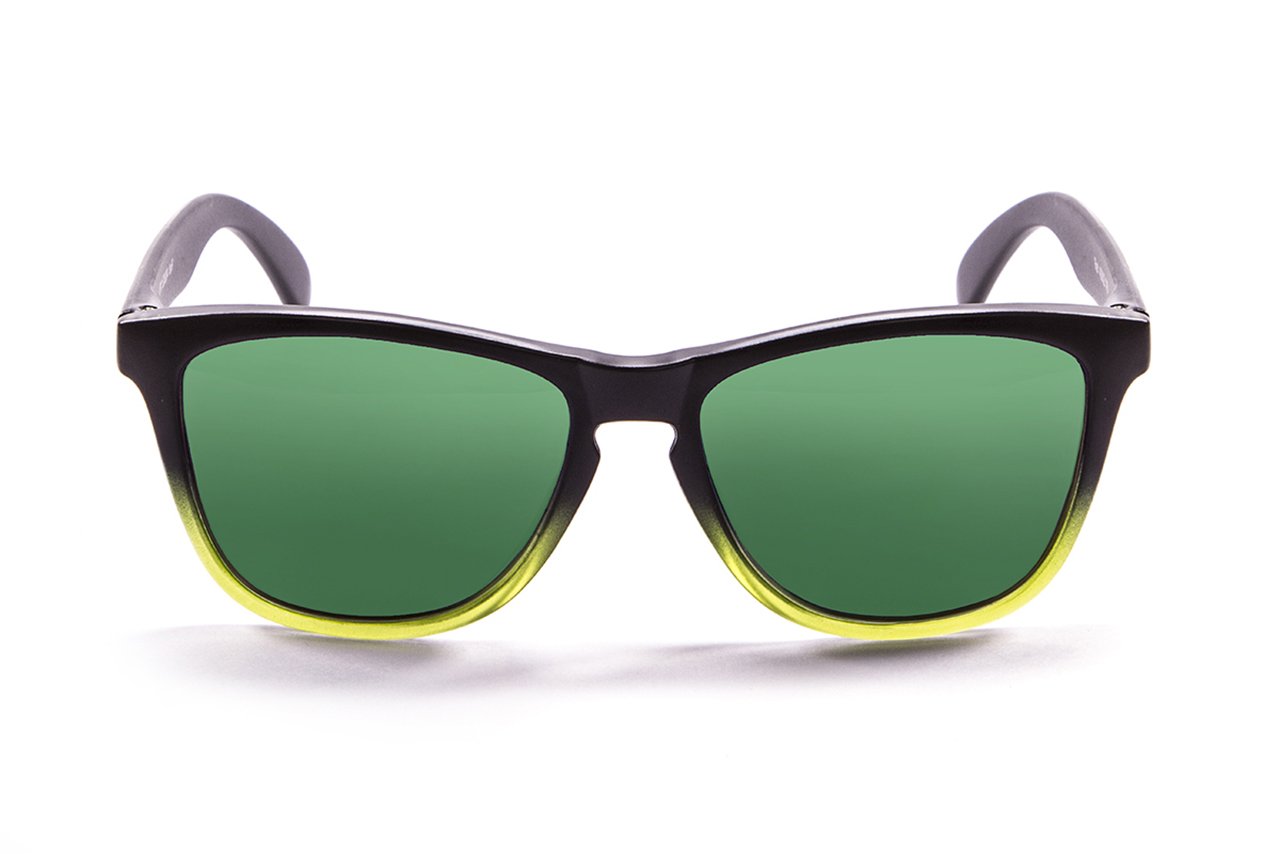 Ocean Sea Matte Black-Green/Transparent/Polarized Revo Green
