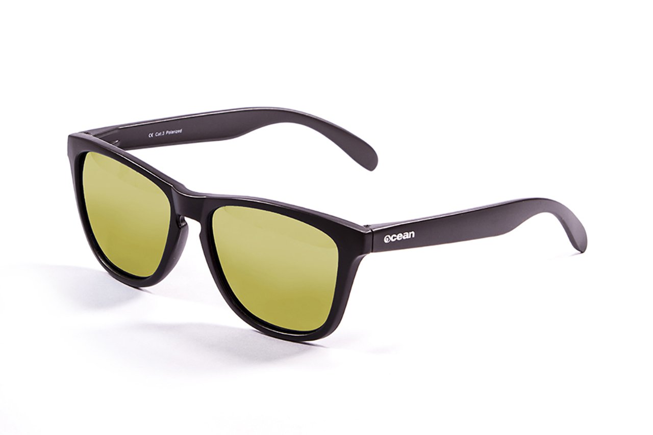 Ocean Sea Matte Brown/Polarized Revo Yellow