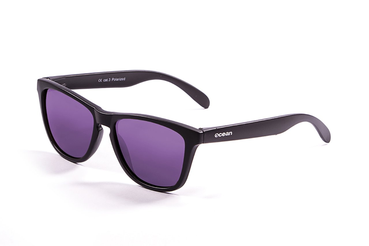Ocean Sea Matte Black/Polarized Revo Violet