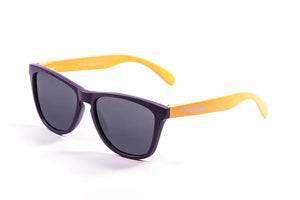Purple-Gold Arms/Polarized Smoke lenses