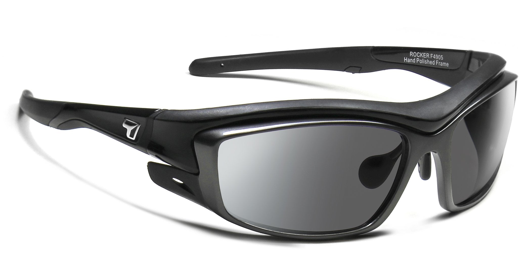 7Eye by Panoptx Rocker Black with Gray lenses