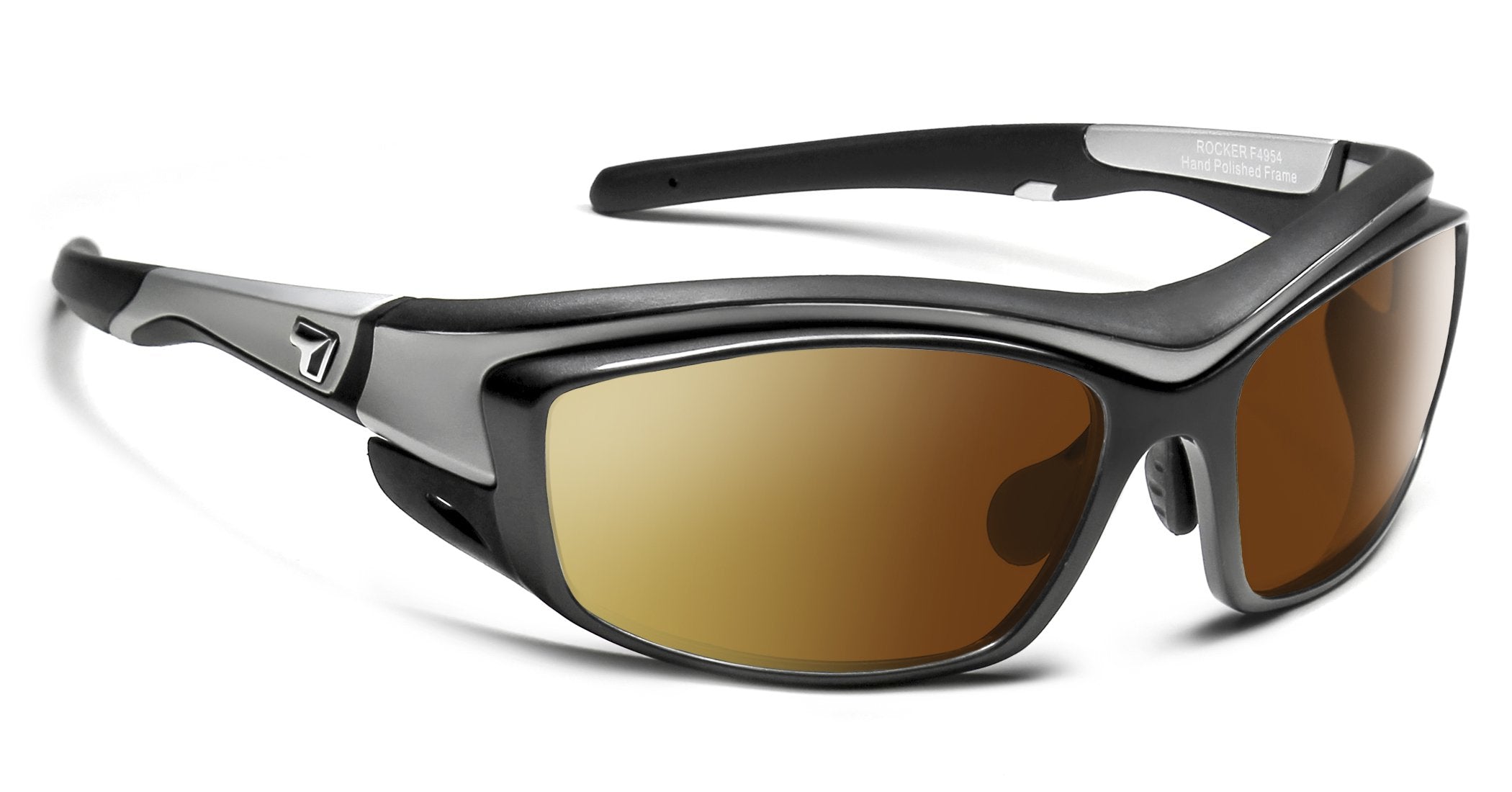 7Eye by Panoptx Rocker Silver with Copper Lenses