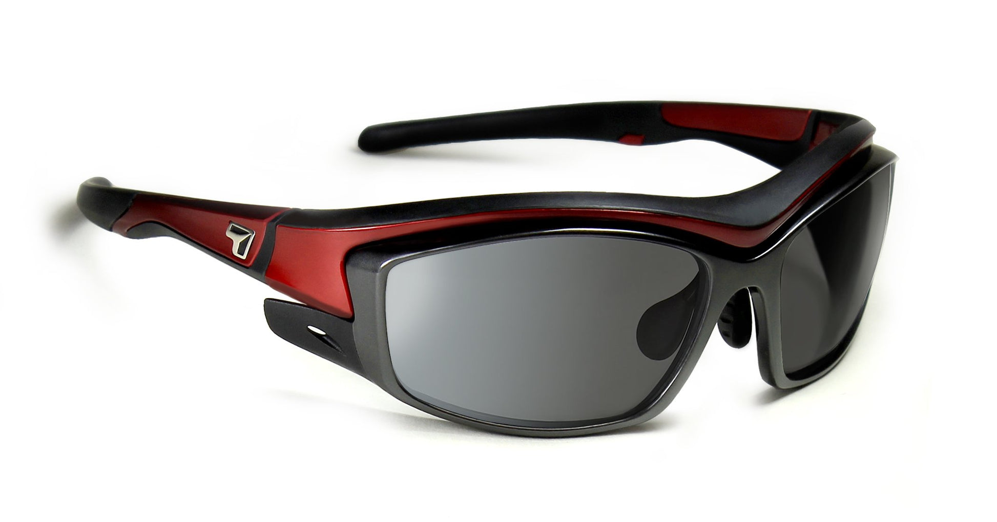 7Eye by Panoptx Rocker Candy Apple w/Gray Lenses