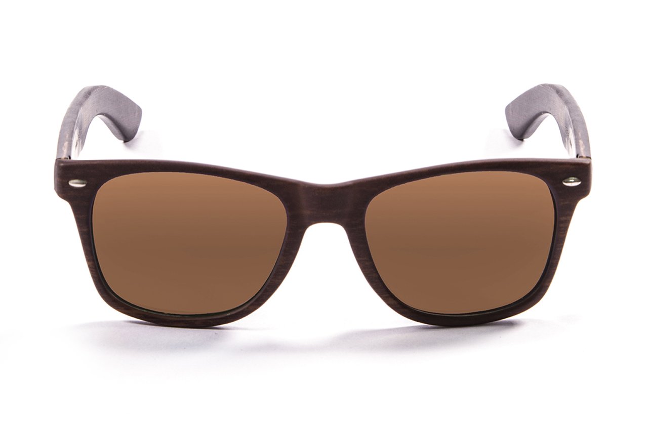 Ocean Beach Wood Dark Brown-Dark Arm/Polarized Brown