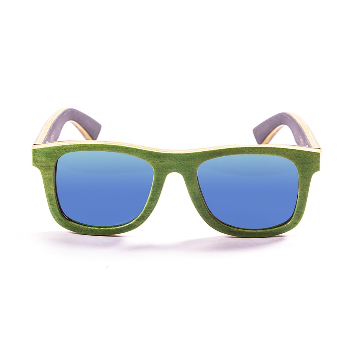 Ocean Venice Beach Skate Wood Green/Polarized Revo Green